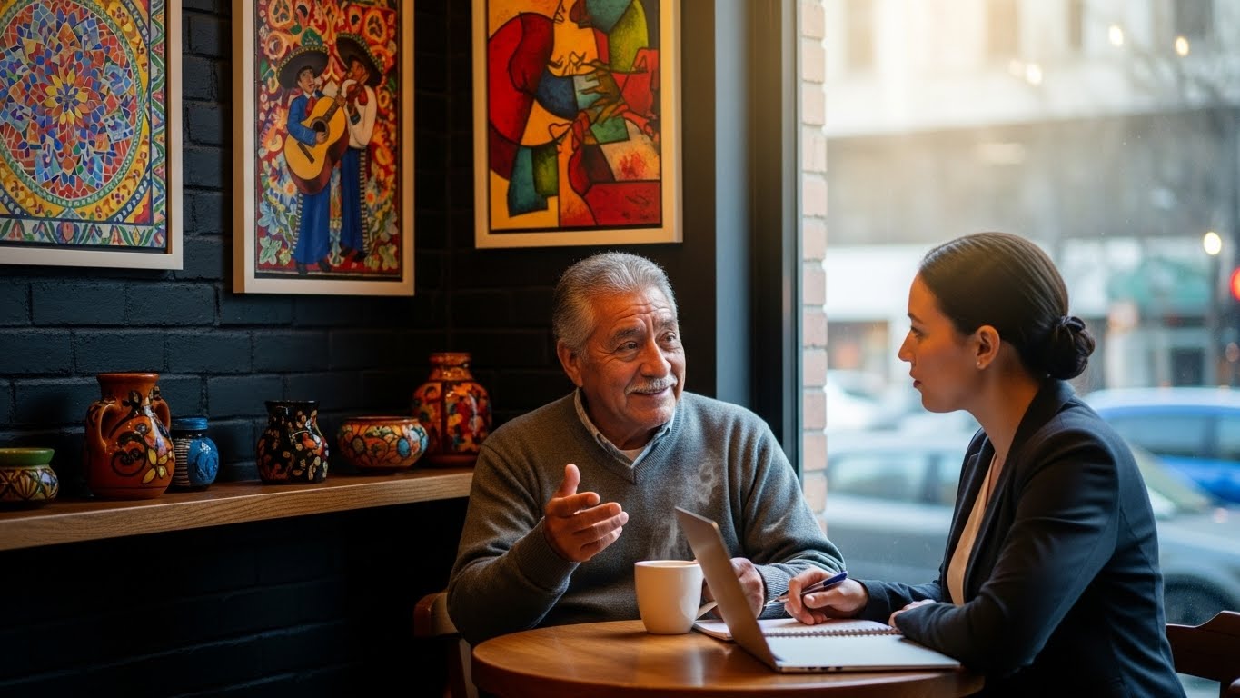 Generations connected through shared wisdom and lived experience