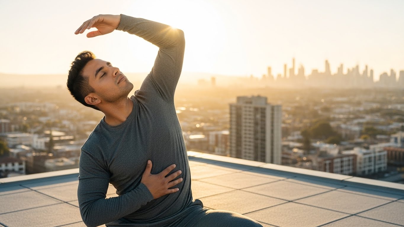 Mindfulness and breathing practices calming the heart and reducing stress